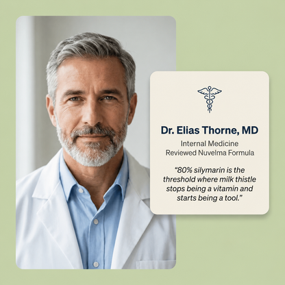 Milk Thistle Liver Detox – 80% Silymarin Formula